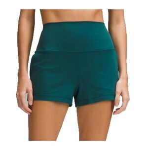 Lululemon Align Classic Fit High-Rise Short 3" Storm Teal size 8